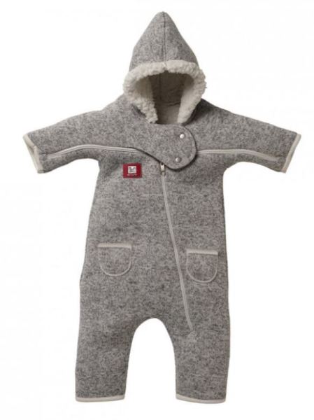 Red Castle Combi TZip Douillet Gris - 0-6 Mois